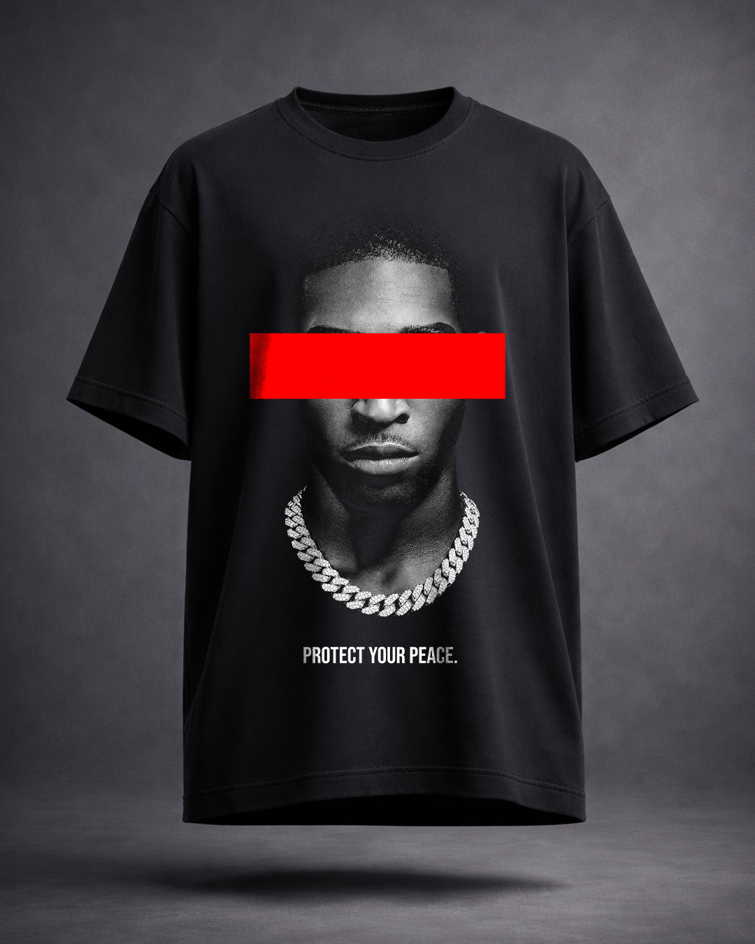 DVANS Protect Your Peace Graphic T-Shirt | Black Streetwear Tee