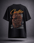Cobra Mask Streetwear Graphic Oversized T-Shirt