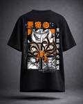 Naruto Action Collage Graphic Oversized T-Shirt