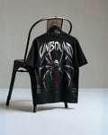 DVANS Unbound Spider Graphic Oversized T-Shirt | Weave Your Destiny Streetwear Tee