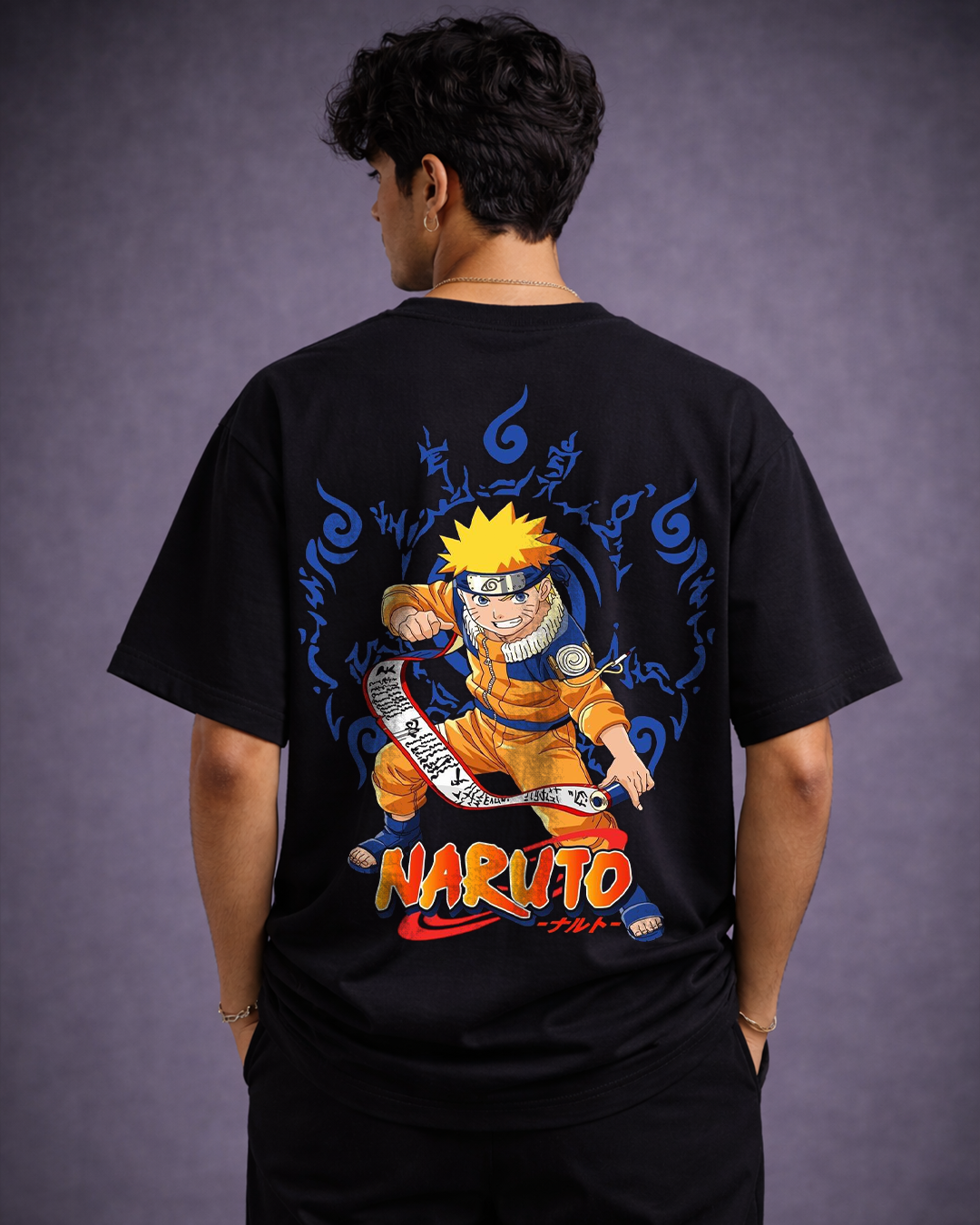 Naruto Anime Graphic Oversized T-Shirt