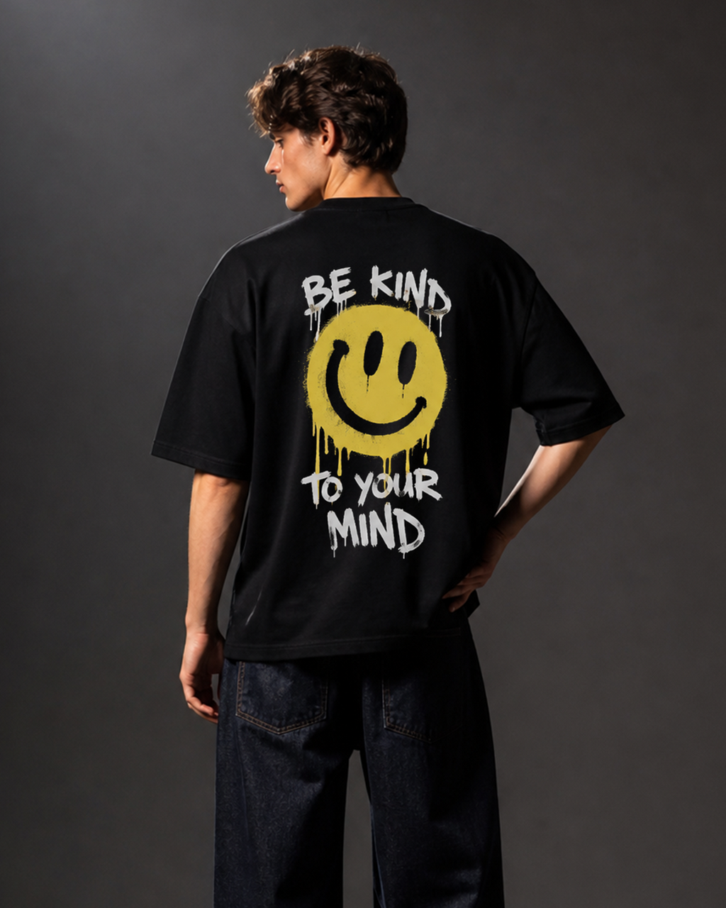 DVANS Be Kind Graphic T-Shirt – Regular Fit Cotton Tee
