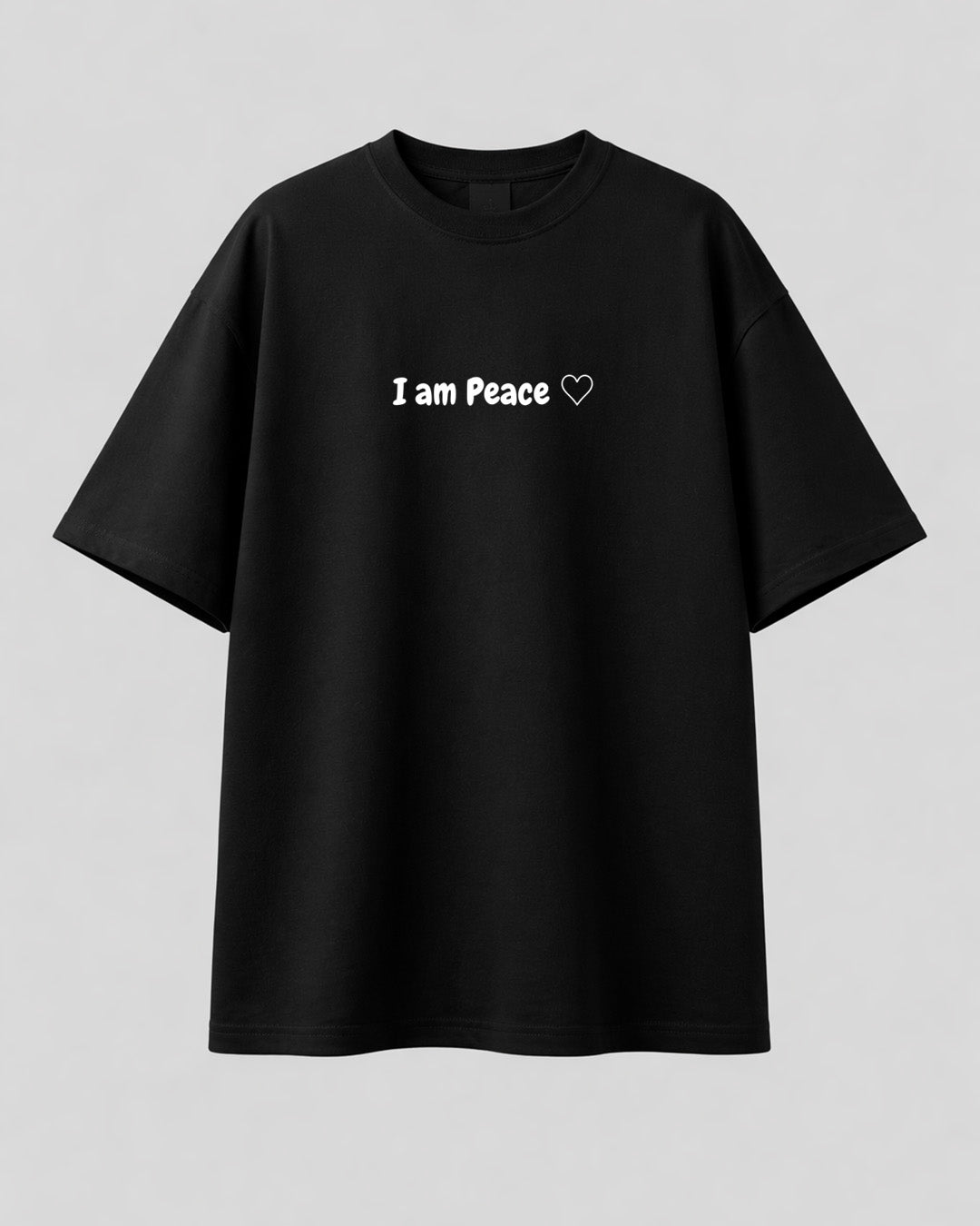Looking for Peace & I Am Peace Matching Couple T-Shirt | Premium Cotton Couple Tee