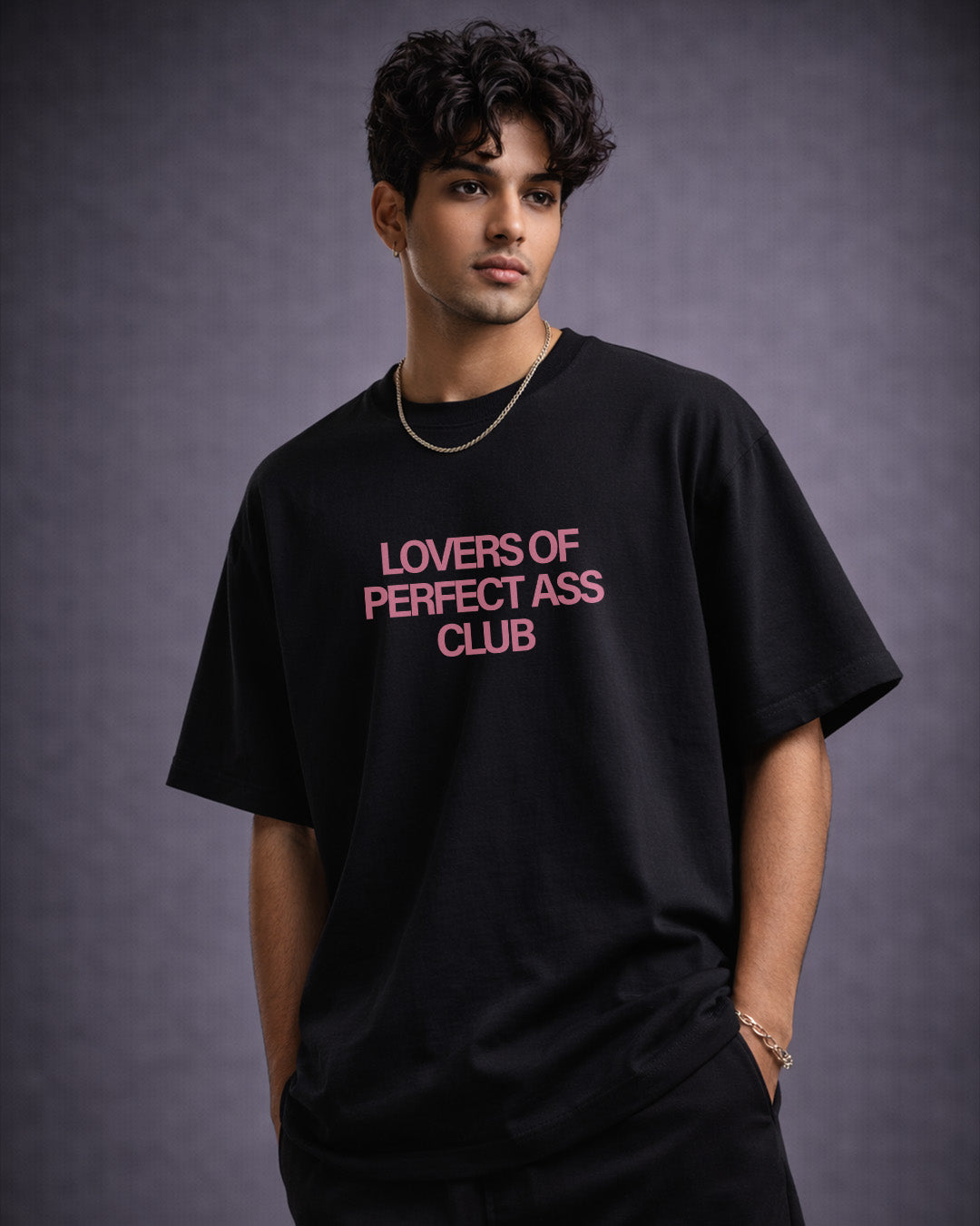 Lovers of Perfect Ass Club Oversized T-Shirt – 100% Cotton, Unisex, S–XL