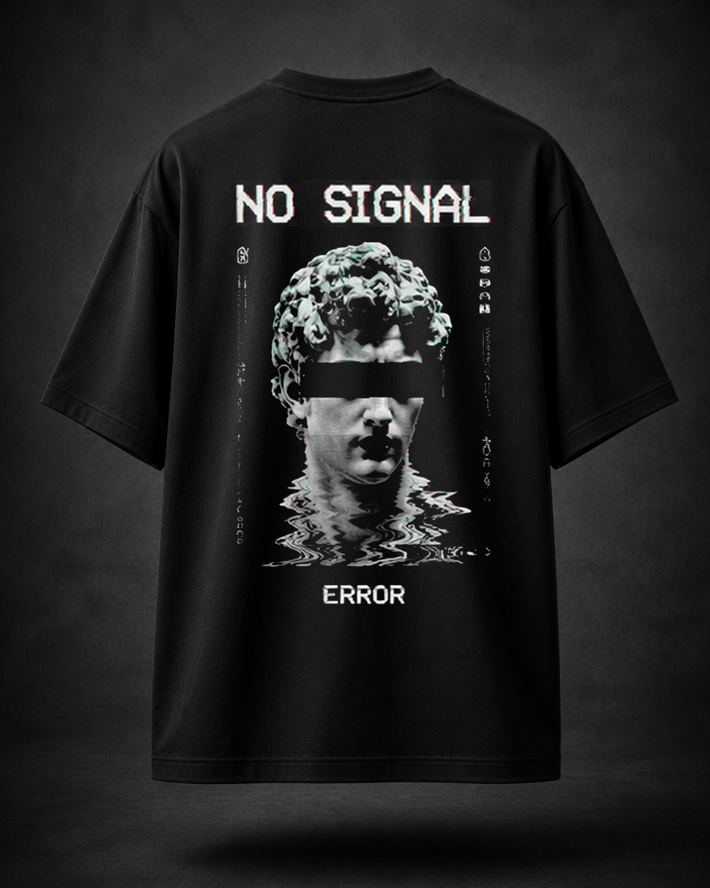 DVANS No Signal Graphic T-Shirt – Regular Fit Cotton Tee