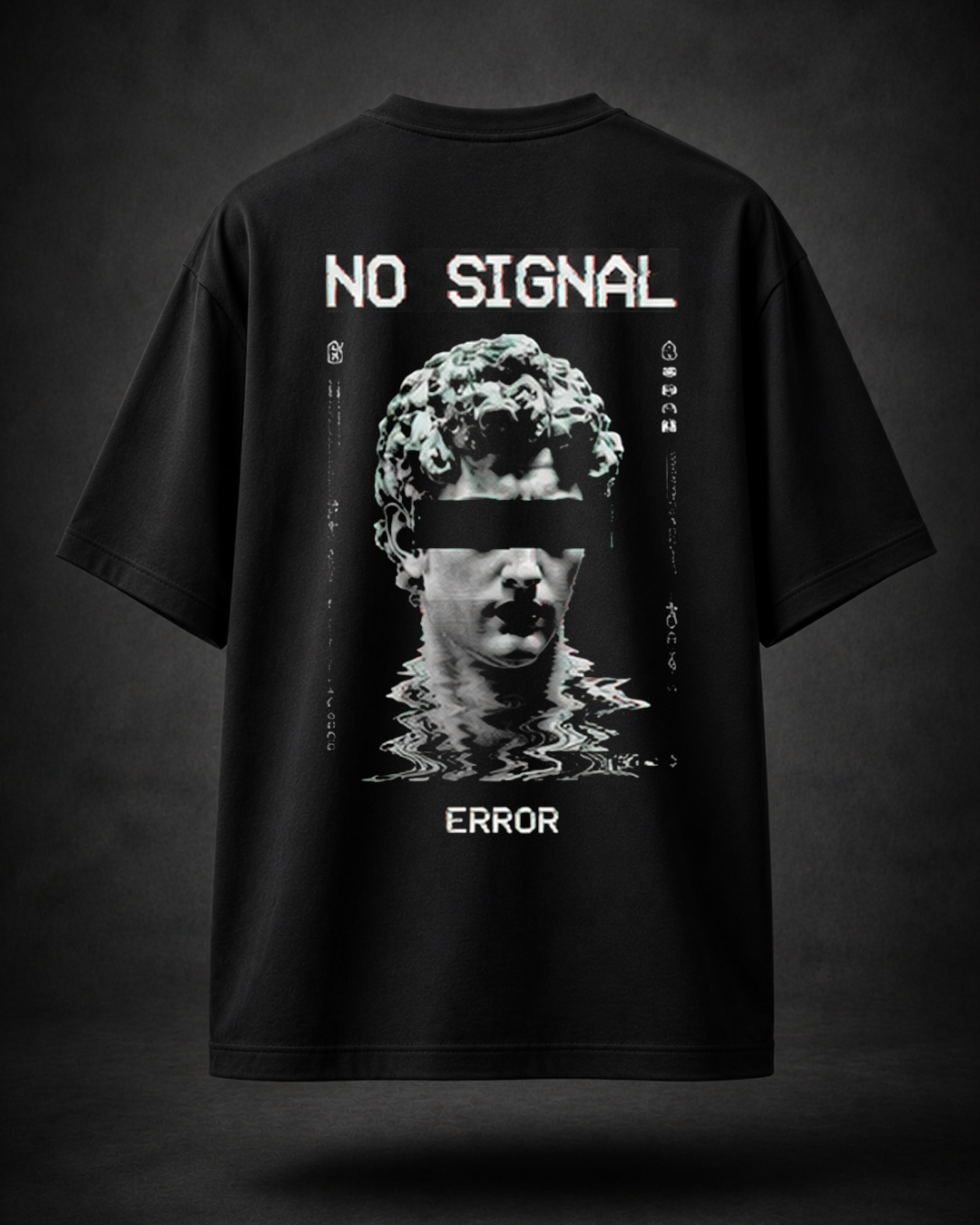 DVANS No Signal Graphic T-Shirt – Regular Fit Cotton Tee