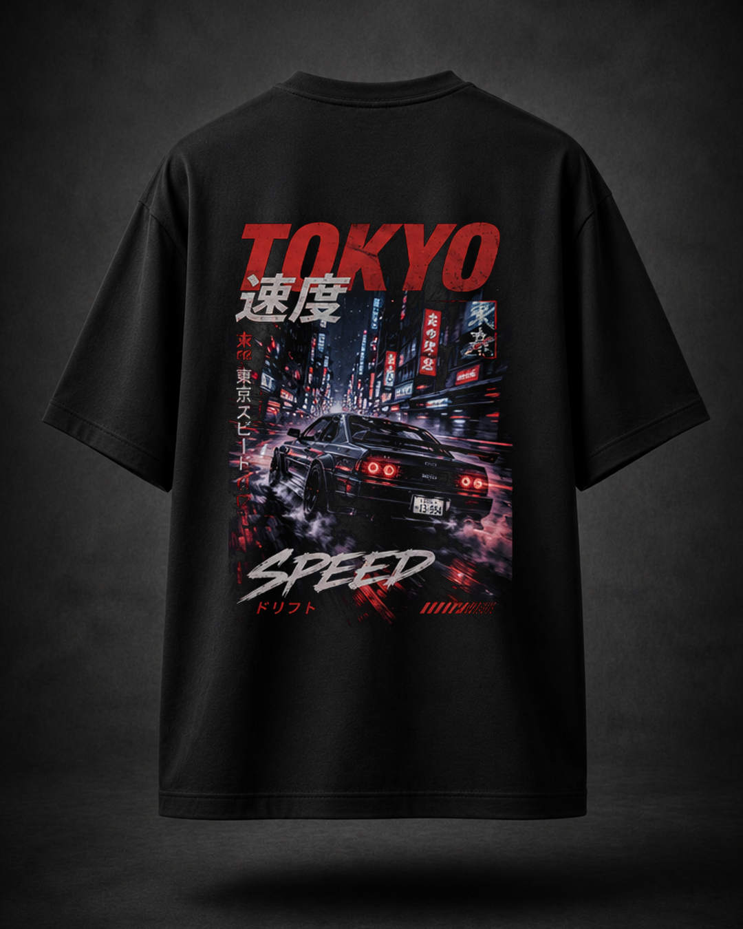 DVANS Tokyo Speed Graphic T-Shirt – Regular Fit Cotton Tee