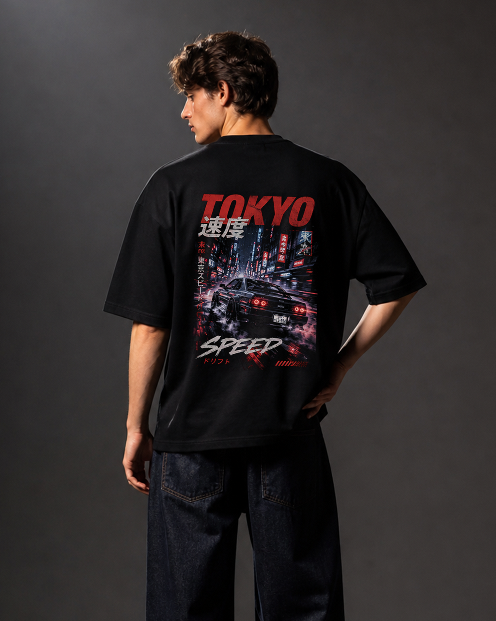 DVANS Tokyo Speed Graphic T-Shirt – Regular Fit Cotton Tee