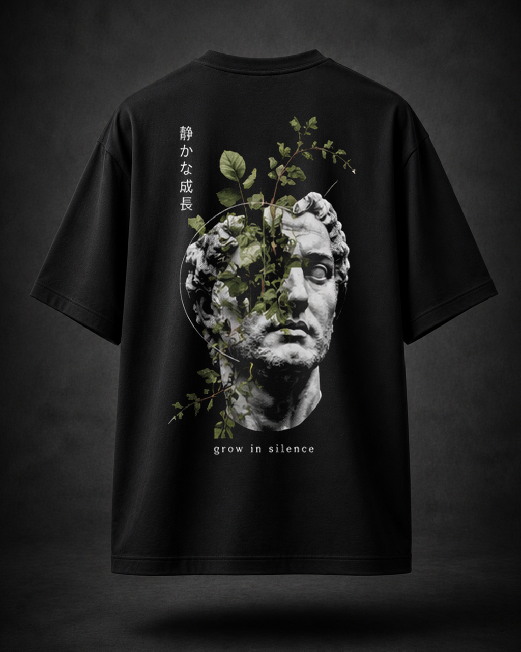 DVANS Grow In Silence Graphic T-Shirt – Regular Fit Cotton Tee