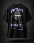 DVANS Future Reality Graphic T-Shirt – Regular Fit Cotton Tee