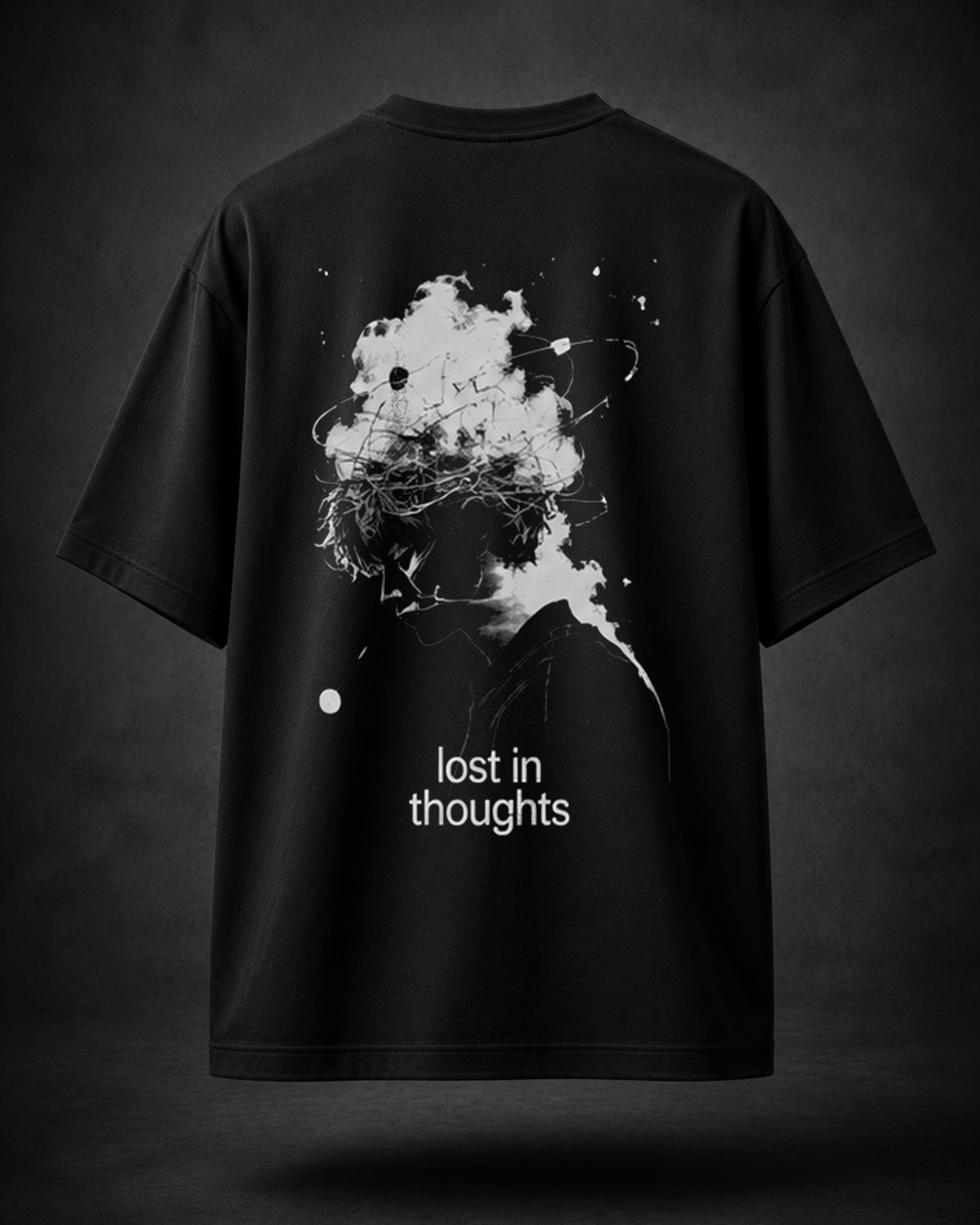 DVANS Lost In Thoughts Graphic T-Shirt – Regular Fit Cotton Tee